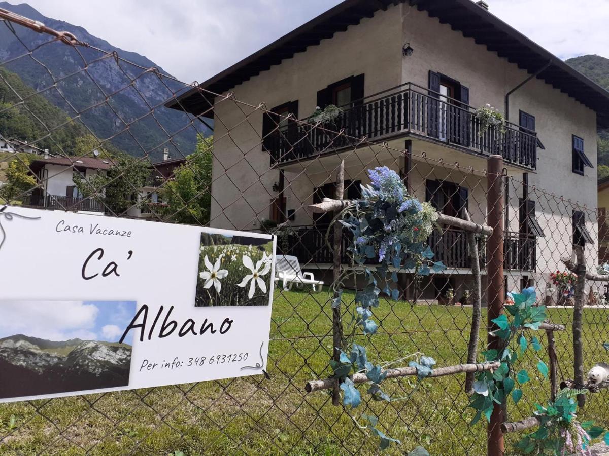 Ca' Albano Apartment Mezzolago Bagian luar foto